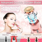 2 in 1 Rechargeable Eyebrow Facial Hair Remover