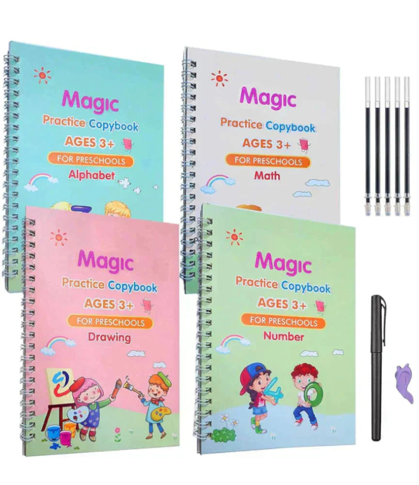 LCD Drawing Tablet + 4PCS/SET SANK MAGIC BOOK / 2 In 1 Combo sale