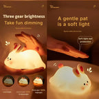 Big Face Bunny Rabbit Lamp