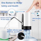 High Quality Rechargeable Water Pump Dispenser (Free Delivery)