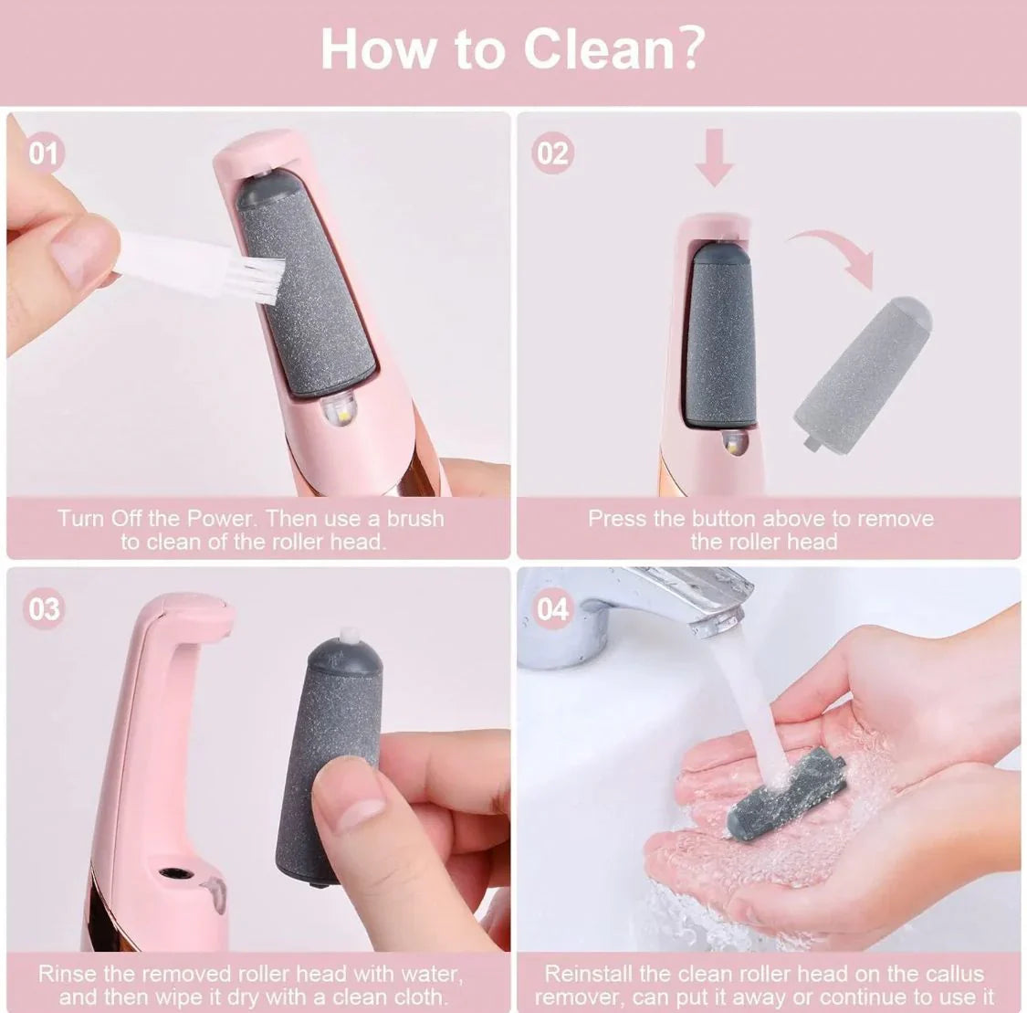 Electric Callus Remover – Smooth Feet, Effortlessly!
