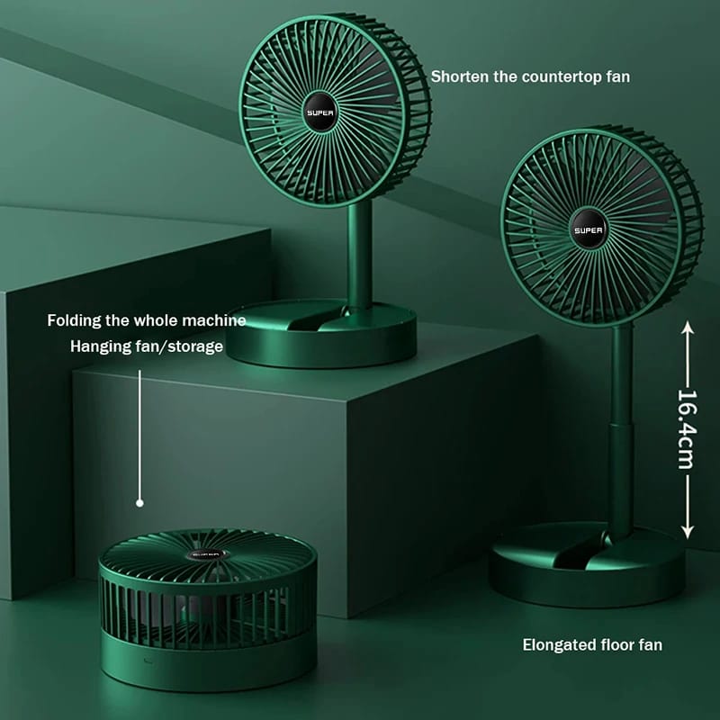 USB Rechargeable Fan That Is Foldable And Portable