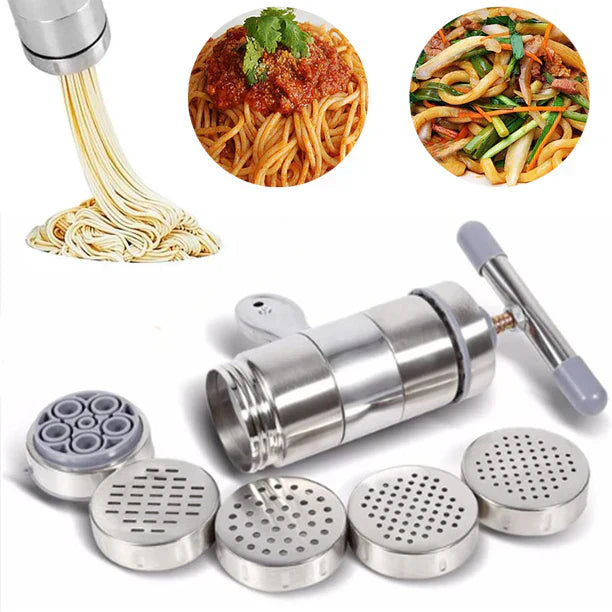 Stainless Steel Manual Pressing Multi-Functional Pasta /