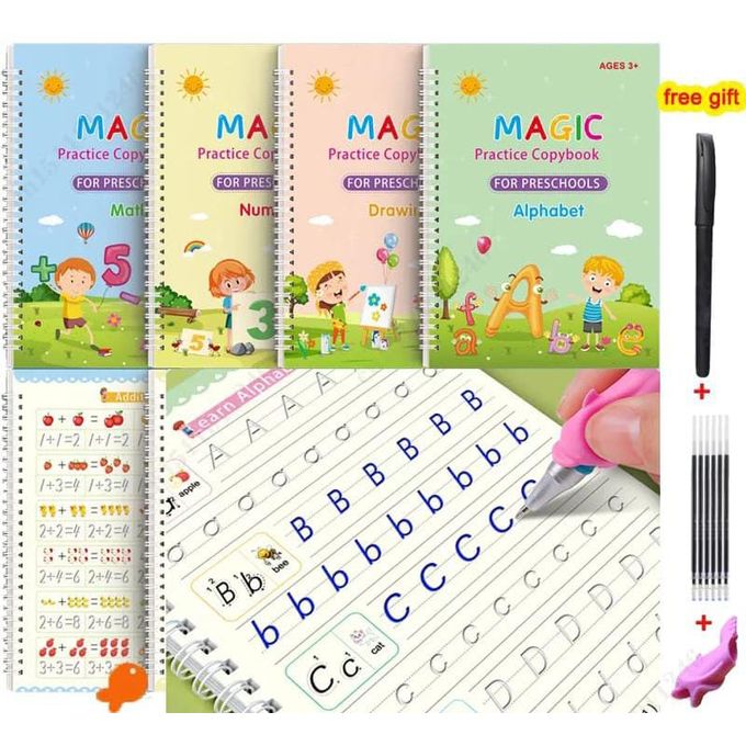 4PCS/SET SANK MAGIC BOOK