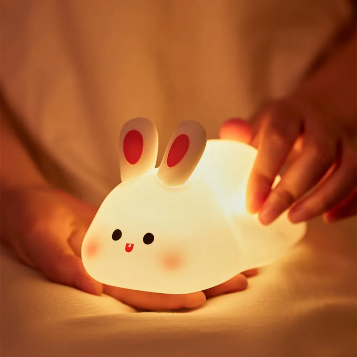 Big Face Bunny Rabbit Lamp