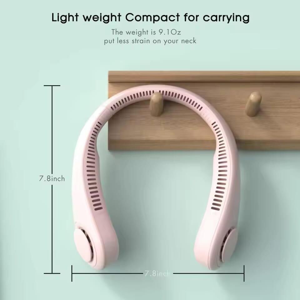 Premium Quality Portable Neck Fan for Summer (Free Delivery)